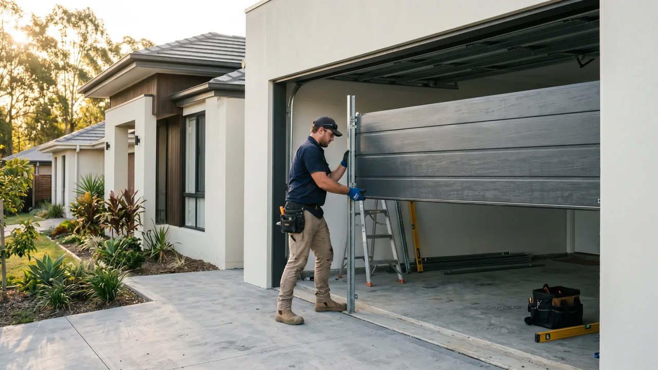 Garage Door Installation in Springfield Lakes and the Ipswich corridor